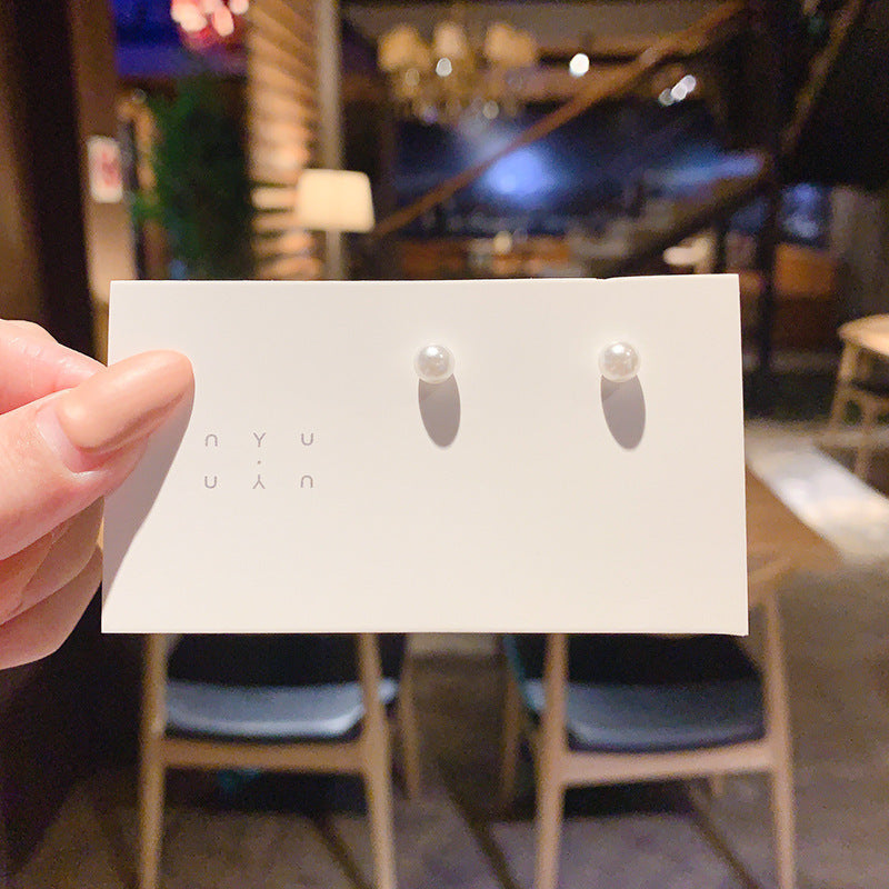 TB Lumina Pearl Stud Earrings