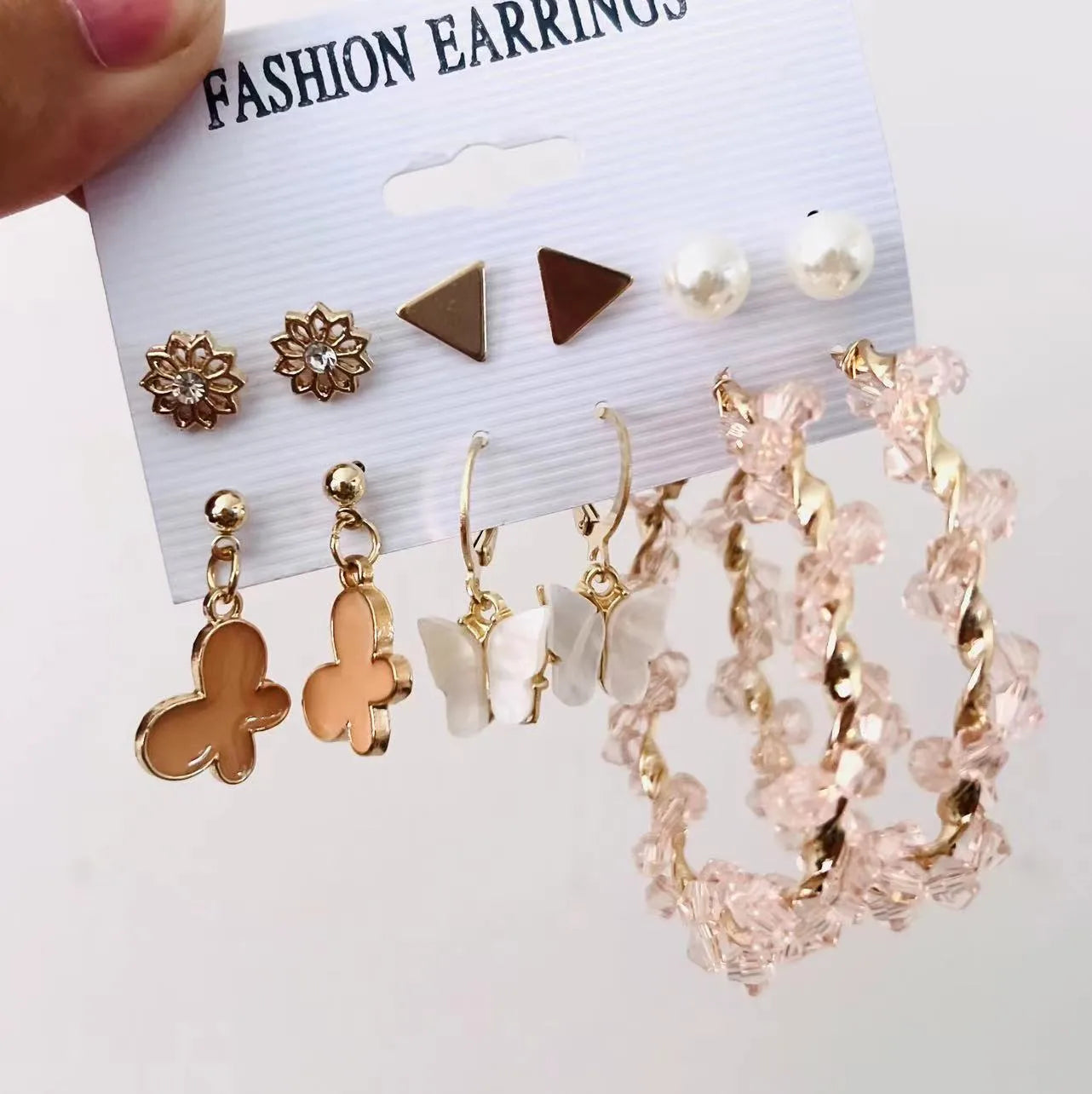 TB's Golden Glow 6-Pair Earring Collection